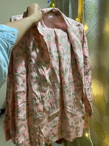 Floral Print Casual Jacket