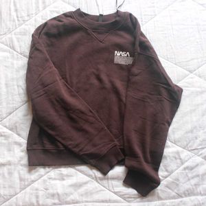 nasa h&m cropped sweat