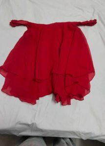 Red Layered Cami Top