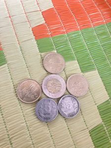 5 and 20 rs coins