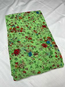 GEORGETTE FLORAL SAREES FOR WOMEN