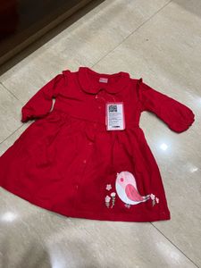 Red Bird Dress