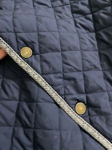 Ralph Lauren Imported Navy Quilted Jacket.