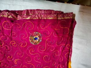 saree garba night style or jaipuri print 💗