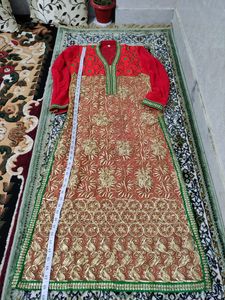 Full Suit With Kurti,Dupatta, Pant And Inner