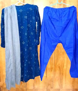 Cotton 3 Piece Suit Set