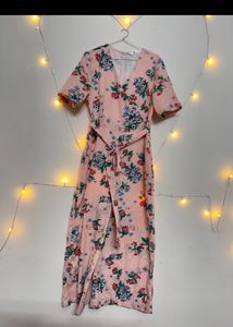 Floral Printed Jumpsuit