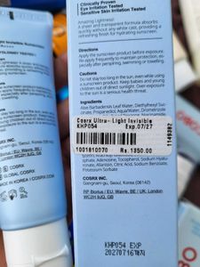 Cosrx Ultra Light Invisible Sunscreen Unused