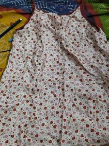 Strawberry Print Dress