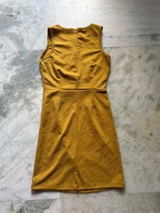 Vero Moda Mustard Sleeveless Dress