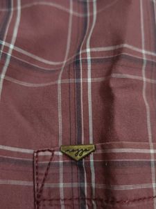 MOZZO Slim Fit Plaid Shirt