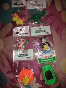 Cartoon Eraser's(2 Piss/Random Shape)😲