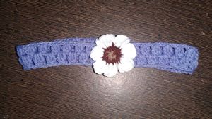 Crochet Flower Hair Accessories