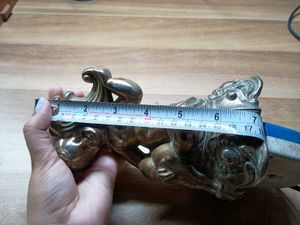 Antique French Bronze Cherub Ornate