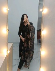 Elegant Black Kurta Set
