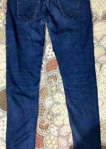 High Waist Blue Denim