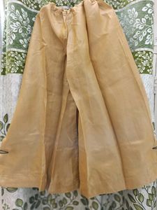 Kurti Plazo Set With Net Dupatta