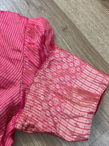 Pink Indian Saree