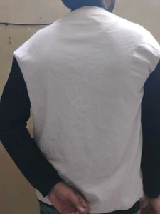 Stylish White &amp; Black Jacket