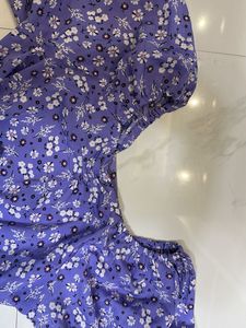 Floral mini dress