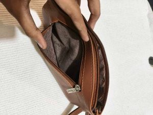 Brown Mobile Pouch 👝