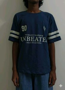 Graphic Print Black T-shirt