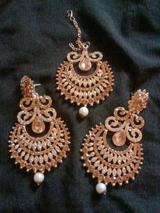 Elegant Gold Plated Jewelry Set