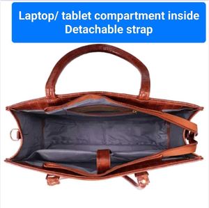 Textured Office Bag