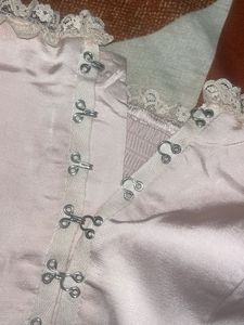Fairycore X Grunge Pink Halter Dress