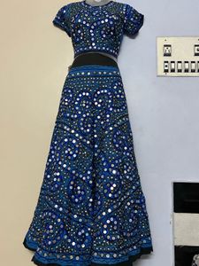 Mirror Work Lehenga Choli Set