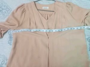 Peach Korean Tops