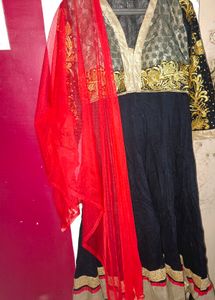 Black Anarkali Dress