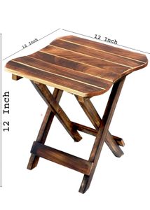FOLDING SQUARE STOOL