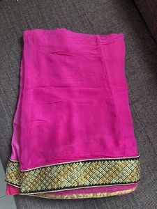 Double Shaded Pink Saree