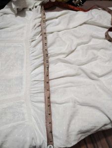 White Swiss Dot Peasant Top - WAX