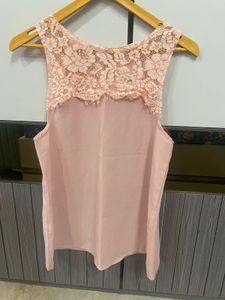 Pink Lace Top