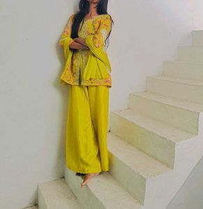 Pallazo Kurti Set
