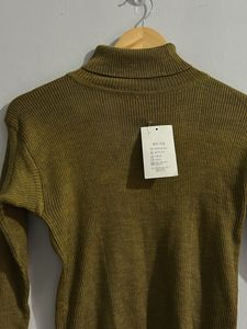 Olive Green Turtleneck