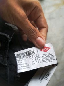 Lee Cooper Originals Holly Black Straight Fit Jean