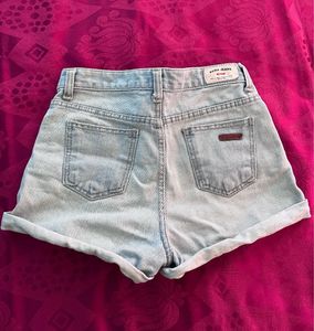 Blue Denim Shorts