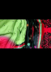 Pink Embroidered Kurti Top