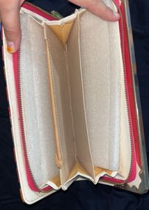 Krazy Kat Striped Wallet