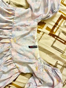 Pastel Floral Mini Dress