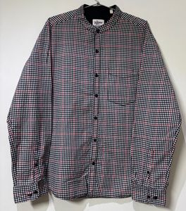 Roadster’s Gingham Band Collar Shirt