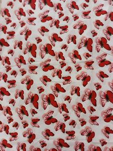 Red 🍒 butterfly 🦋 Straight Sleeveless Kurti ♥️
