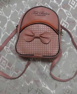 Mini Backpack Sling Bag With Convertible Strap