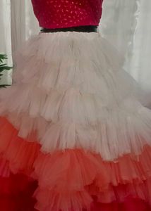Luxury Tulle Layered Top skirt