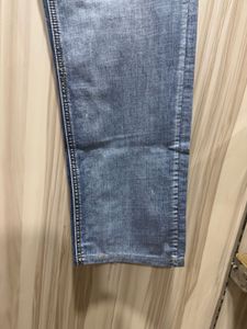Emporio Armani Blue Straight Fit Jeans