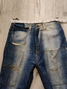 Ma554 Red Fort Bootcut Jeans Waist 24