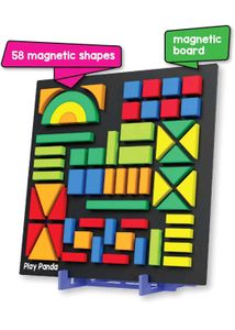 Colourful Magnetic Geometric Puzzle